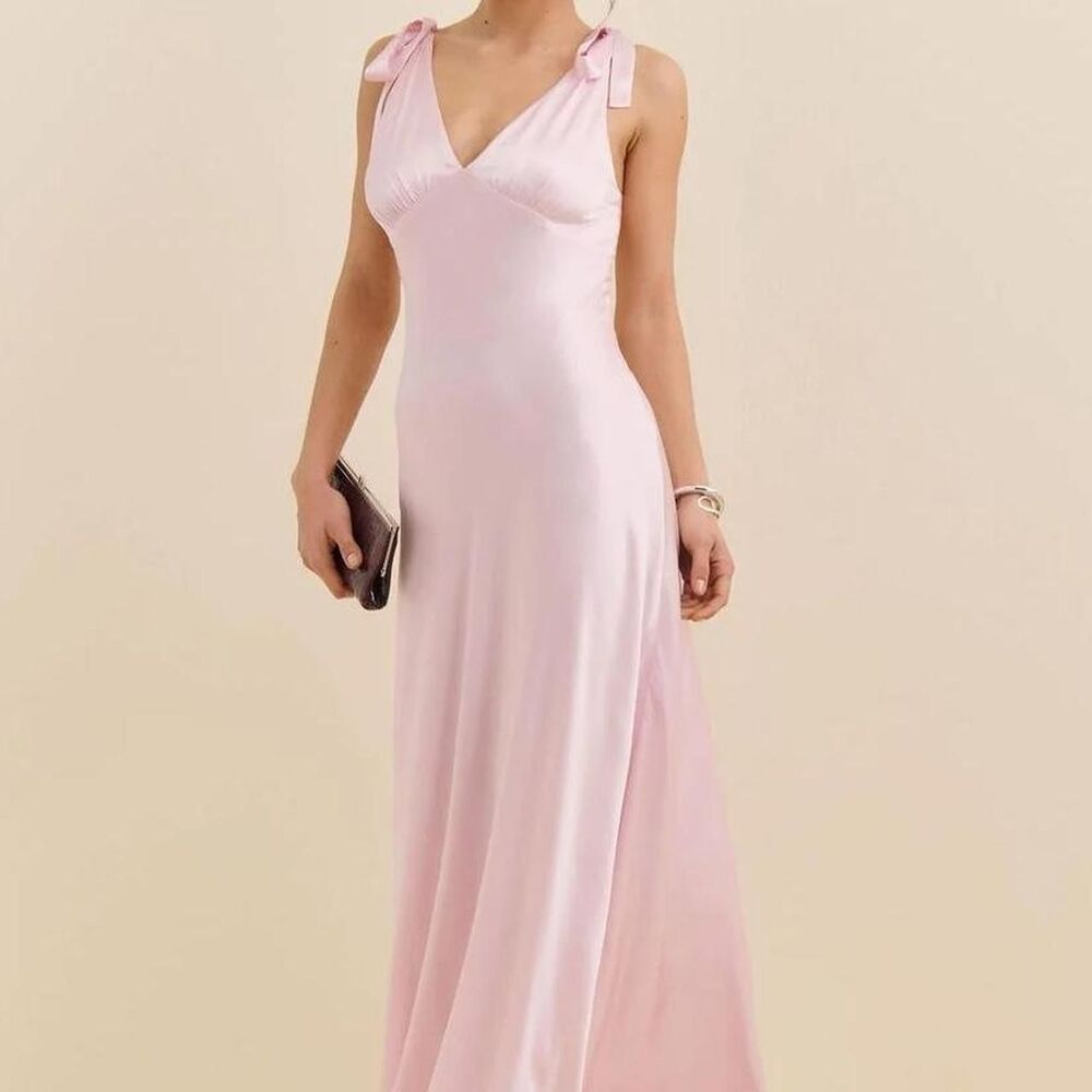 Reformation Women's Pink Dress